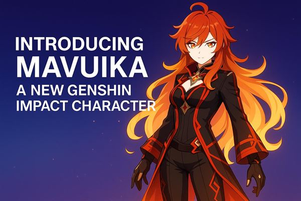 Introducing mavuika - a new genshin impact character