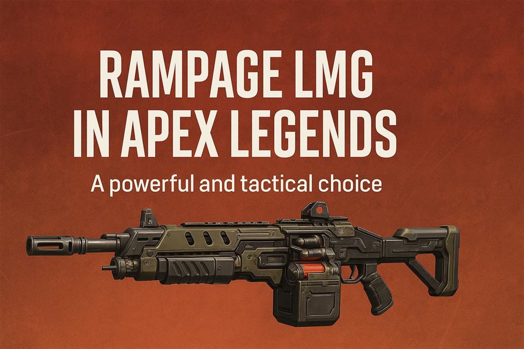 Rampage lmg in apex legends - a powerful and tactical choice