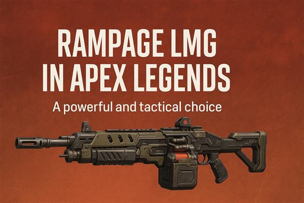 Rampage lmg in apex legends - a powerful and tactical choice